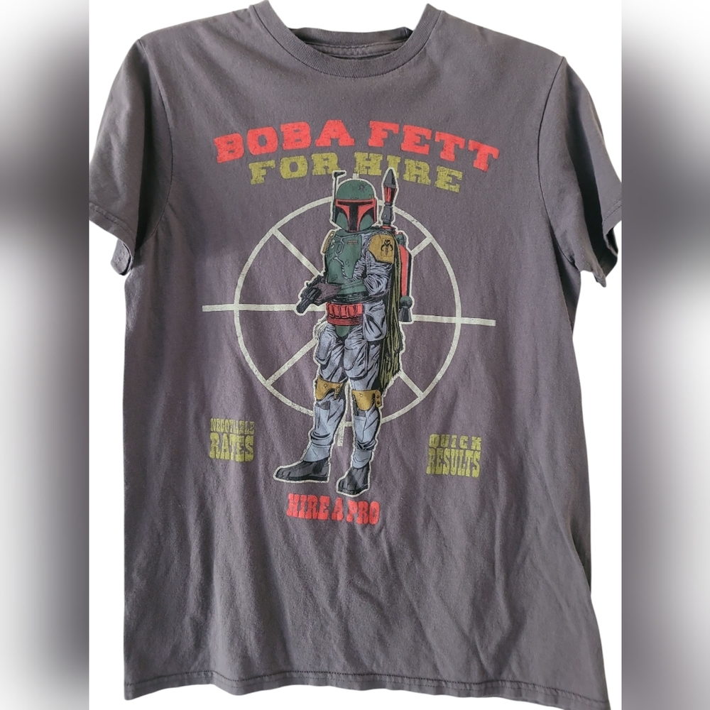 Disney Star Wars Boba Fett Graphic T-Shirt MED